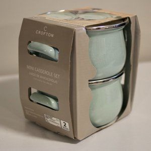 Crofton Mini Casserole dishes (2 dishes + lids) - Brand New - Original Packaging